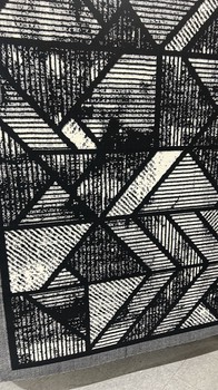 Sultan rug 410  5x8 black