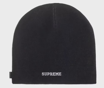 Supreme Nike Oval Beanie (FW26) Black • Brand New [9513] - view 2