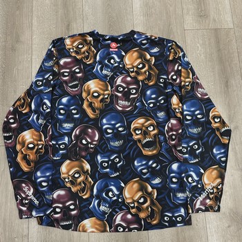 Supreme x Marmot Base Layer Long-Sleeve Top "Skull Pile" • Brand New [5727] - view 5