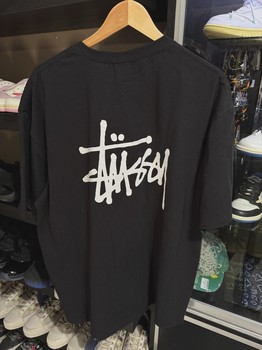 Stussy Logo Black Tee XL • Brand New [4836] - view 2