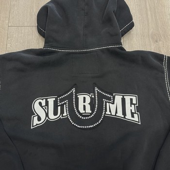 FW22 Supreme True Religion Zip Up Hoodie • Pre-Owned [7072] - view 2