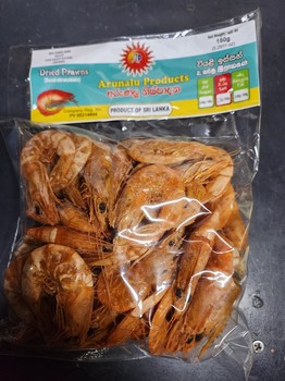Arunalu Dried Large Prawns 150g