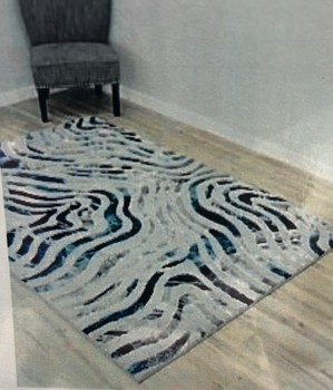 Oxford Rug 7001 Blue 8x11