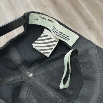 authentic Off-White c/o Virgil Abloh Diagonal Stripes Baseball Cap • Pre-Owned [8917] - view 6