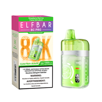 Elf Bar BC Pro 80K - Strawberry Kiwi Ice