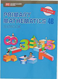 Used Singapore Primary Mathematics 4B Text