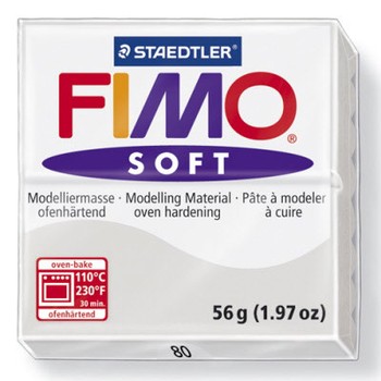 FIMO soft 57g dolphin grey clay