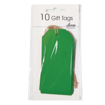 Deva Designs - 10 Craft Green Tags - X2881090