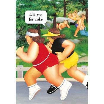 Woodmansterne-H CARDSNGL BERYL BLANK Anything for cake-651731