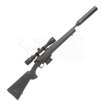 Howa Mini Blued 18" Threaded Black .223 + GamePro 3-9x40 + DPT Suppressor