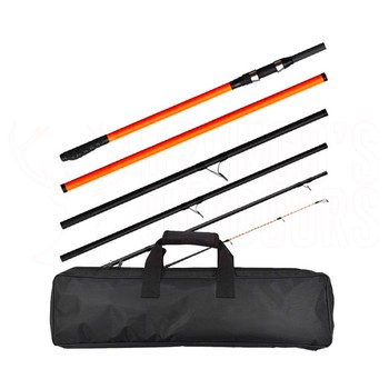 Tica Galant 1466 6pc Surf Rod with Case