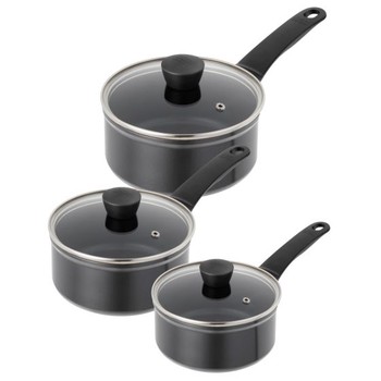 KUHN RIKON EASY INDUCTION NON STICK SAUCEPAN SET - 3 PIECE SET