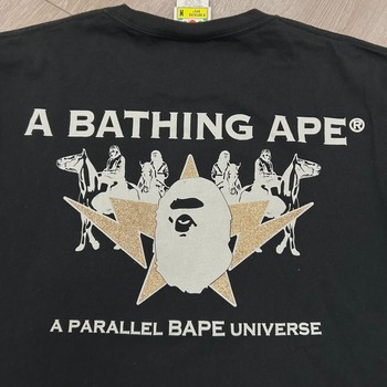 BAPE Gold Rush Foil Tee #1 Black • Pre-Owned [8197] - view 2