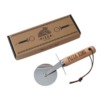 'PIZZA KING' PIZZA CUTTER