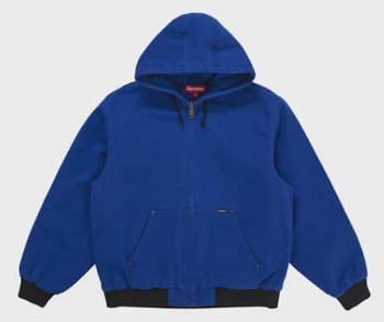 Supreme The Misfits Hooded Work Jacket Royal  • Brand New [1553] - view 3