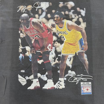 Michael Jordan and Kobe Bryant Vintage Tee • Pre-Owned [1891] - view 2