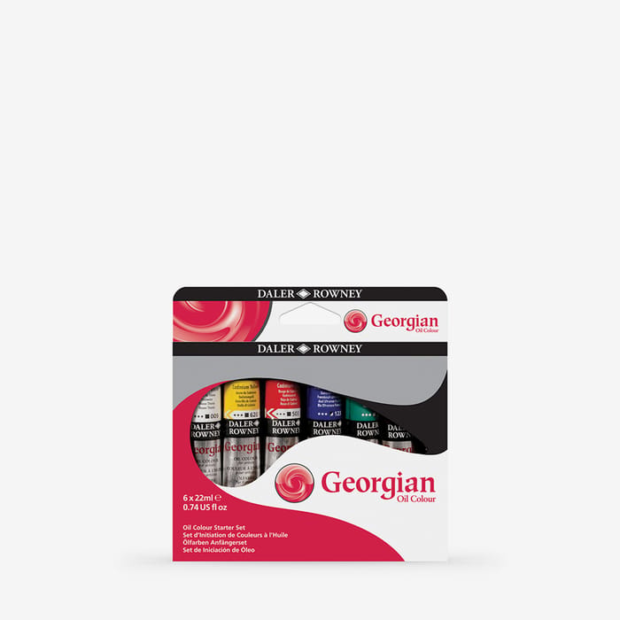 Daler Rowney - Georgian Oil Starter Set 6x22ml - D111900150