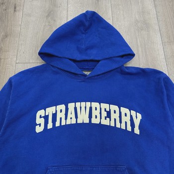 Strawberry Arched Hoodie - Cobalt • Pre-Owned [8568] - view 2