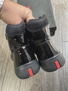 Prada American Cup Black High • Pre-Owned [6612] - view 3