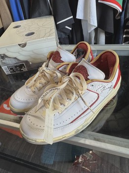 Air Jordan 2 Retro Low SP Off-White White Red • Pre-Owned [5017] - view 2