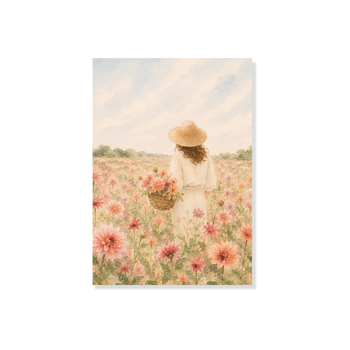Plek kaartje · Dahlia veld