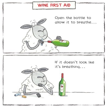 Paperlink- Funny Farm Wine First Aid -EFU214