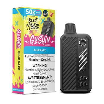 Flavour Beast Mode Max 2 50k - Gushin' Blue Razz
