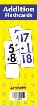 Used Abeka Addition Flashcards-1