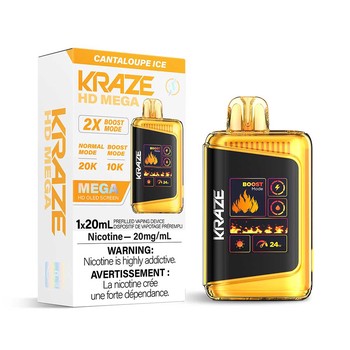 Kraze HD Mega - Cantaloupe Ice