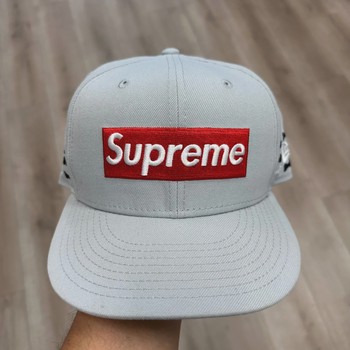 Supreme Bones Box Logo New Era Fitted Hat • Brand New [7776] - view 8