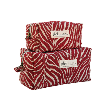 Make-up bag fem · Red