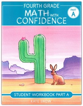 Fourth Grade Math with Confidence Part A student