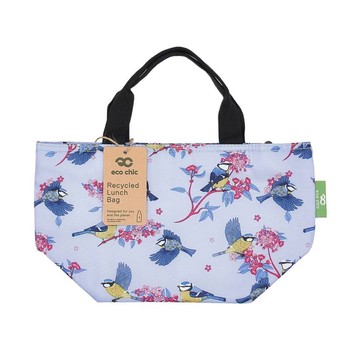 LILAC TITS LUNCH BAG