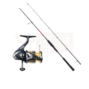Shimano Divergex Rod 8' 5-10kg + Shimano Sahara C5000XG FJ Spin Reel