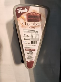 Fab Chocolate  Cake Small 60g