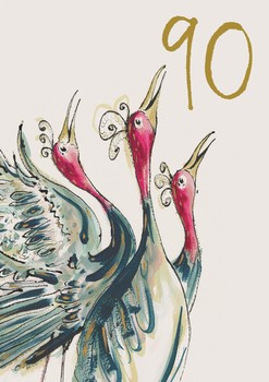 Anna Wright - Dancing Cranes  90 - PF009