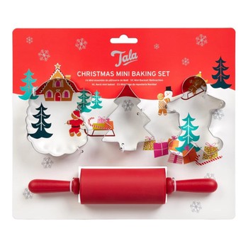 TALA CHRISTMAS MINI BAKING SET - RED