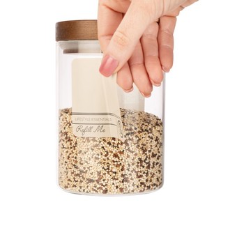 &AGAIN PANTRY PRINTED REFILL LABELS- PACK OF 16
