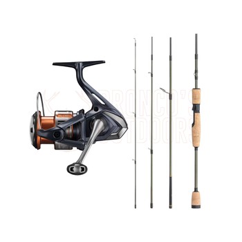 Shimano Stream Flight 6'6" 4pc  + Shimano Nasci 2500HGFD