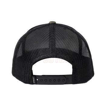 Spika Patch Trucker Cap Mountain Camo Black