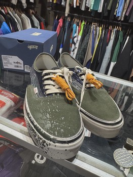 Vans Premium Authentic La Habana Green Blue • Pre-Owned [6865] - view 2