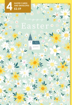 Abacus - Easter Church In Flower Meadow - 14976