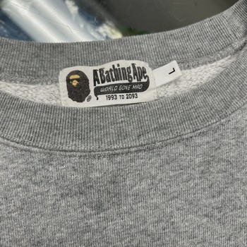 BAPE Big WGM Shark Emblem Wide Crewneck • Pre-Owned [5621] - view 6