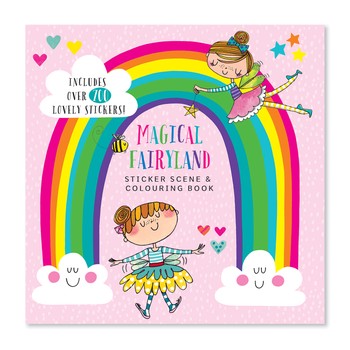 Rachel Ellen - Magical Fairyland Sticker & Colouring Book Scene 2
