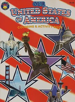 Used America The Beautiful Coloring & Activity book