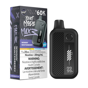Flavour Beast Mode Max 3 60K - Winnin' Winterberry Iced