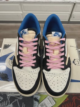 Air Jordan 1 Retro Low Original SP Fragment  x Travis Scott • Pre-Owned [7384] - photo 7