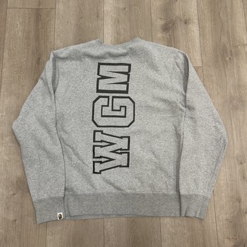 BAPE Big WGM Shark Emblem Wide Crewneck • Pre-Owned [5621] - view 3