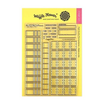 Waffle Flower Crafts - Clear Photopolymer Stamps - Calendar