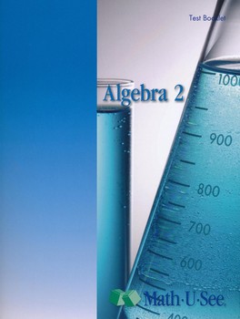 Math u See Algebra 1 - tests
